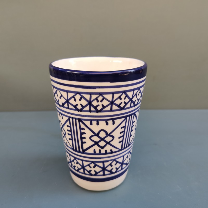 Vaso de cerámica marroquí Chaoun - Imagen 2