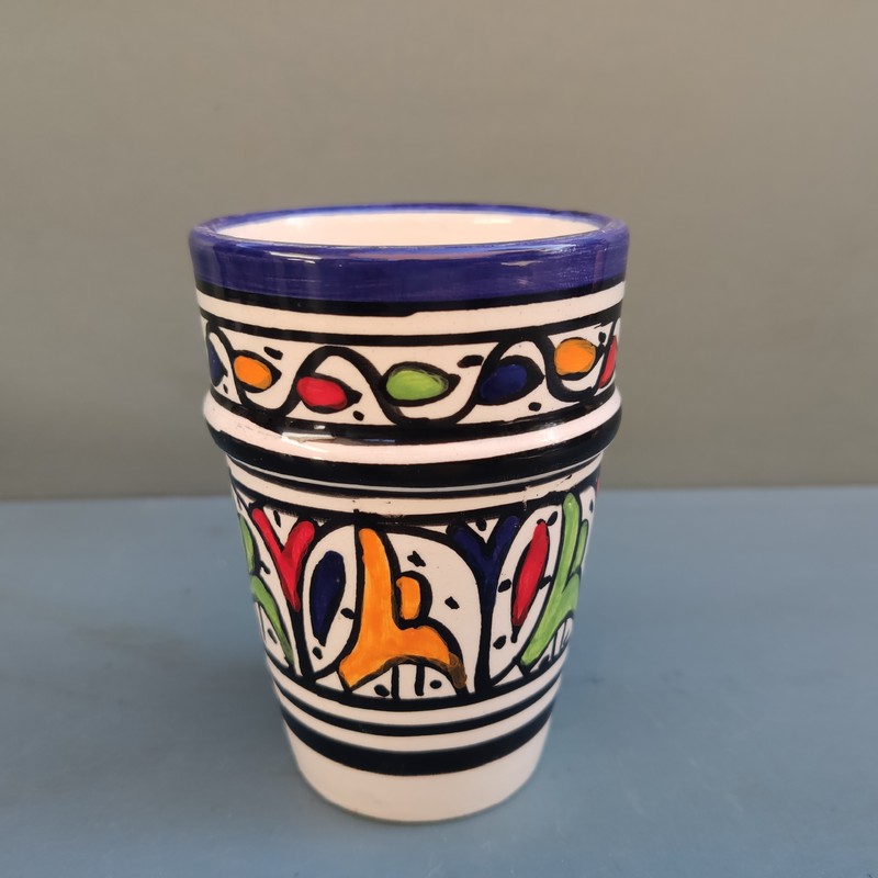 Vaso de cerámica marroquí Siham - Imagen 2