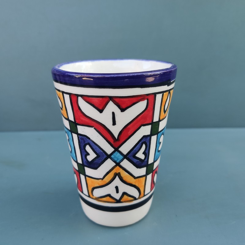 Vaso de cerámica marroquí Amazigh - Imagen 2