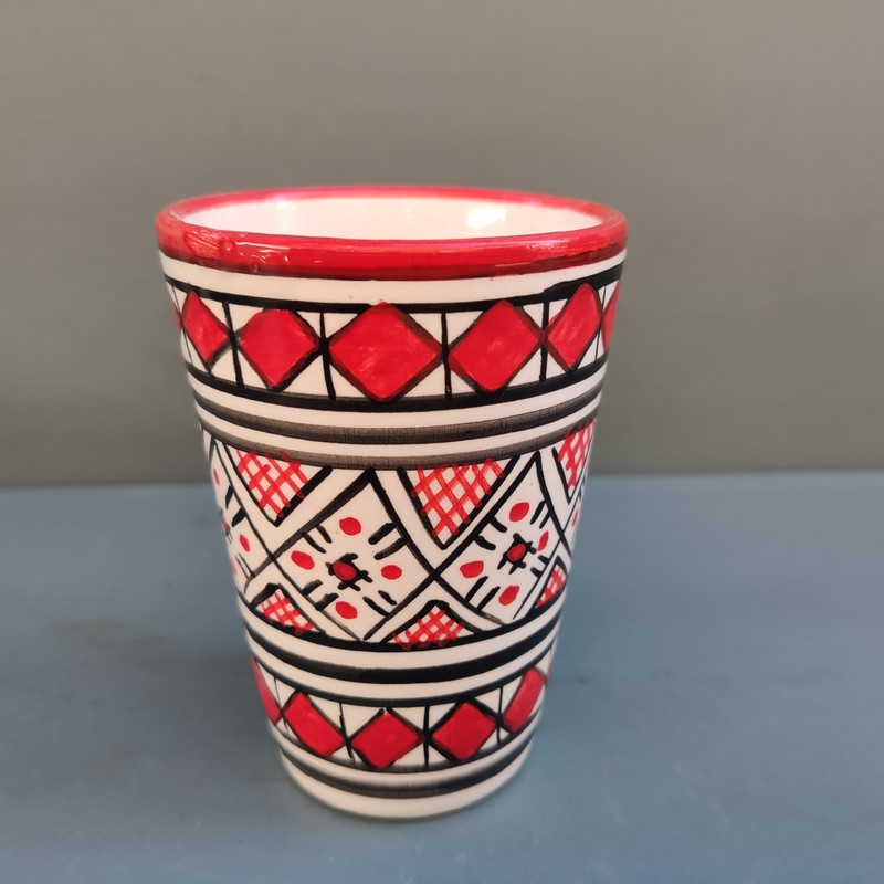 Vaso de cerámica marroquí Huriya - Imagen 2