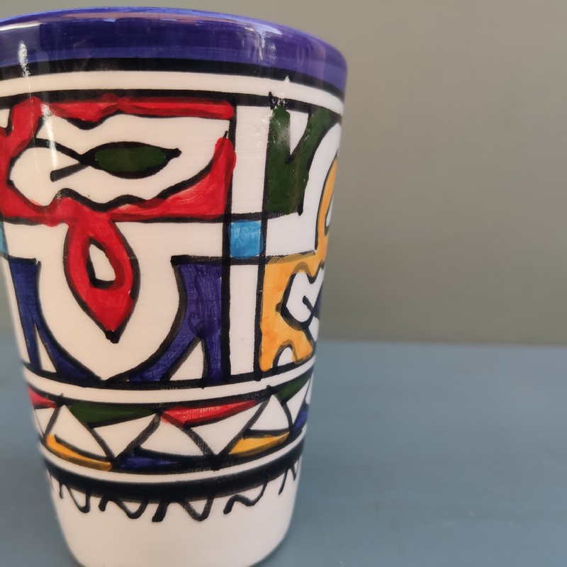 Vaso de cerámica marroquí Mulay - Imagen 3