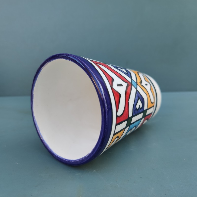 Vaso de cerámica marroquí Amazigh - Imagen 4