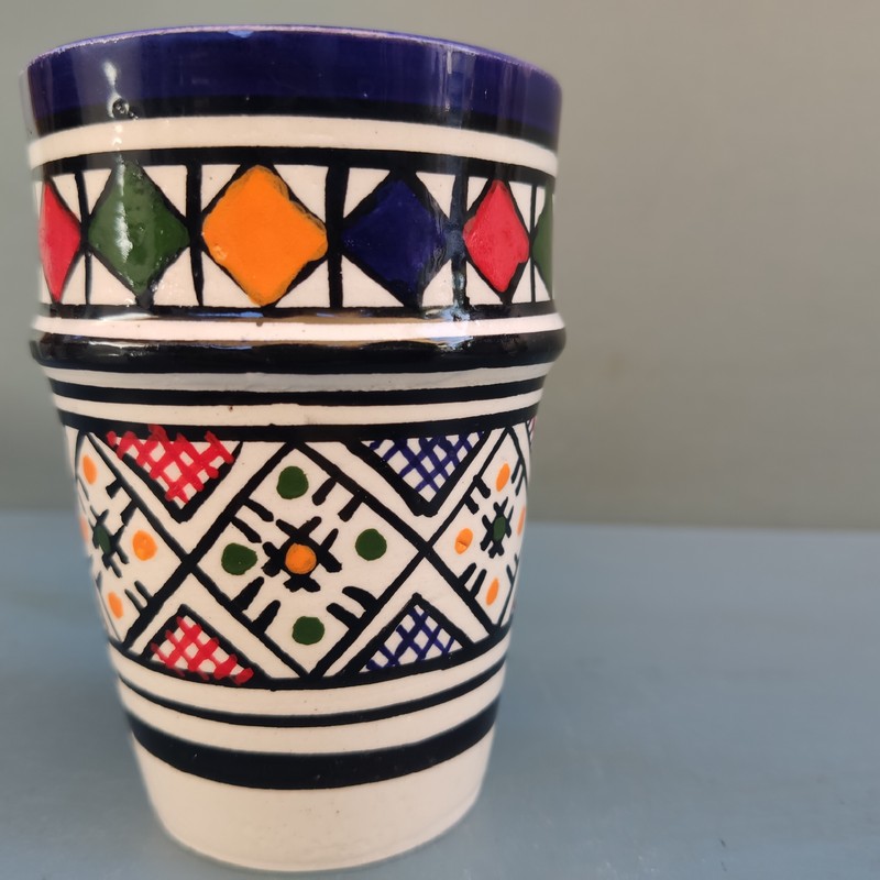 Vaso de cerámica marroquí Mogador - Imagen 3