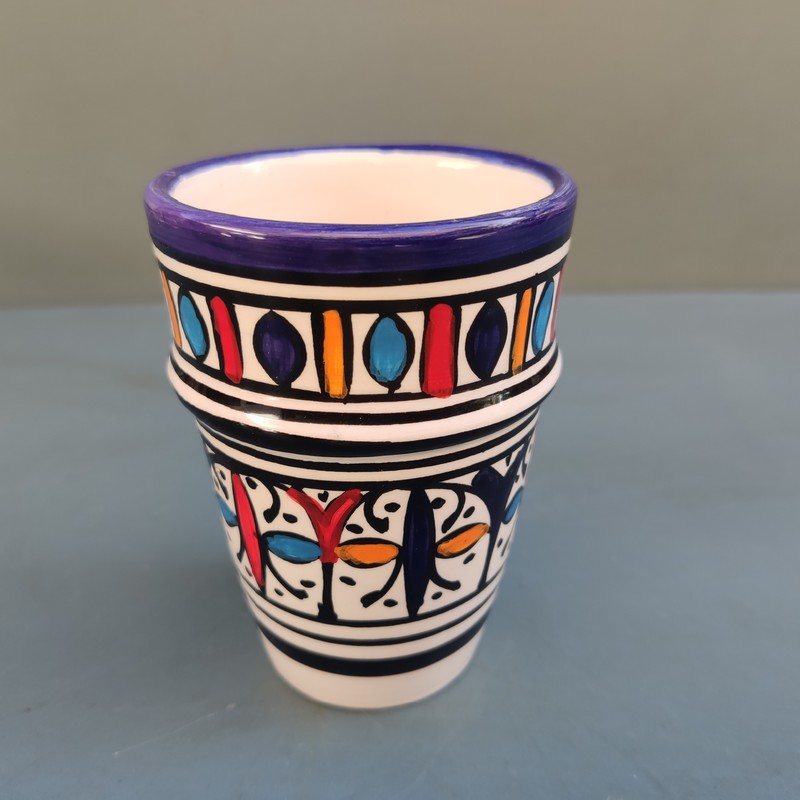 Vaso de cerámica marroquí Essaouira - Imagen 2