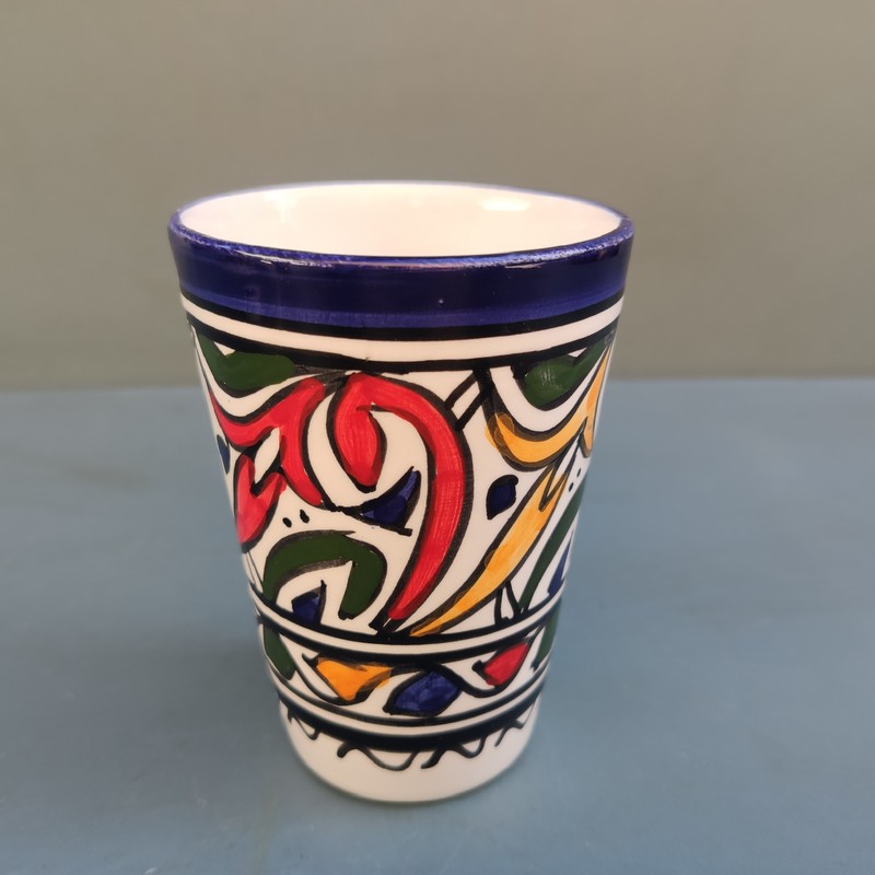 Vaso de cerámica marroquí Diwan - Imagen 2