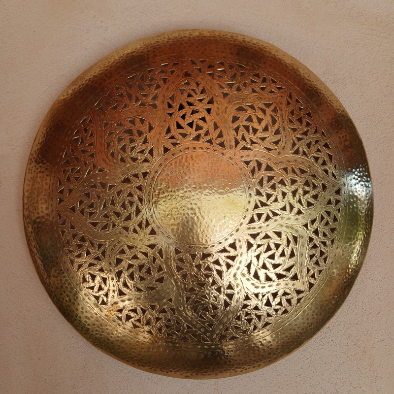 Plafón de cobre Tanger 38cm