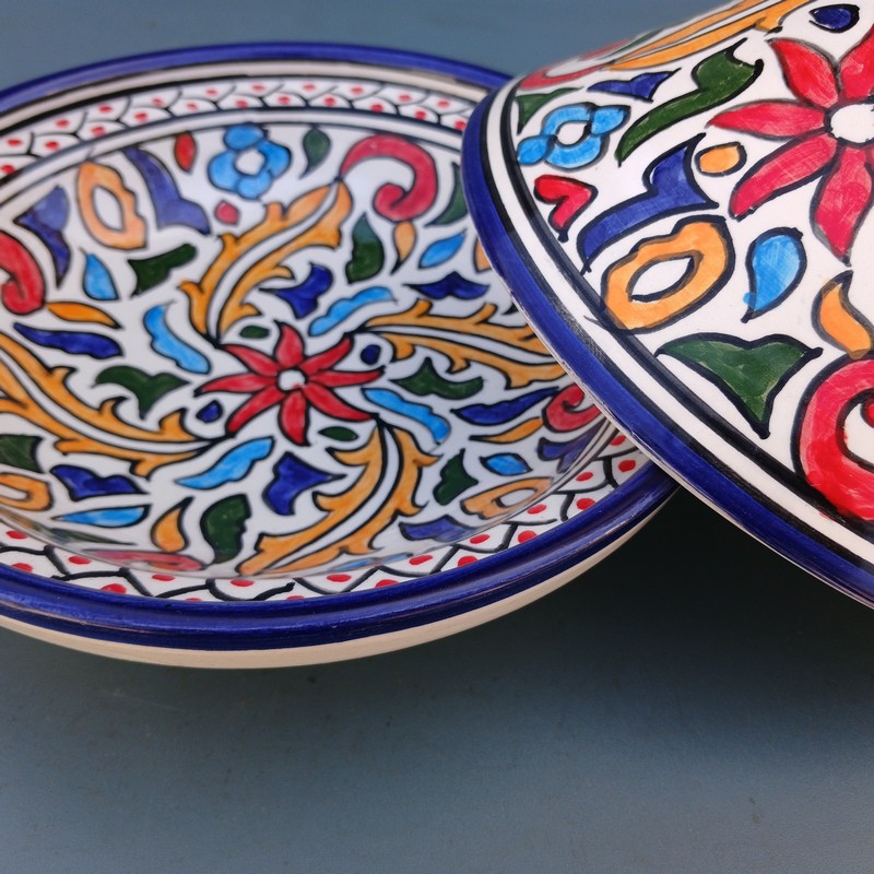 Tajine de cerámica marroquí El Bahia - Imagen 5