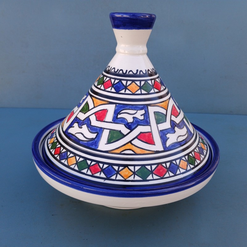Tajine de cerámica marroquí Mogador - Imagen 3