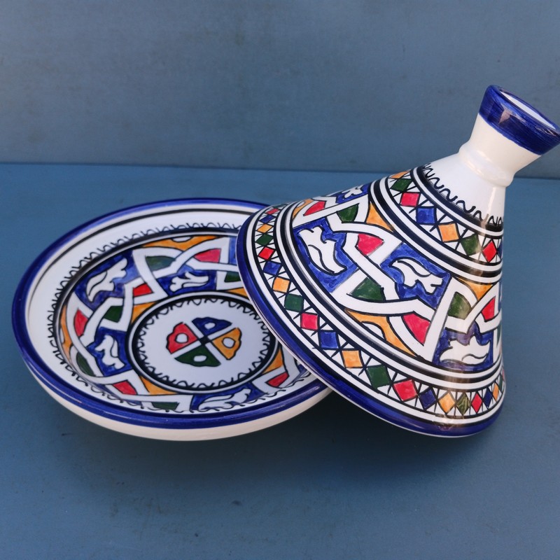 Tajine de cerámica marroquí Mogador - Imagen 5