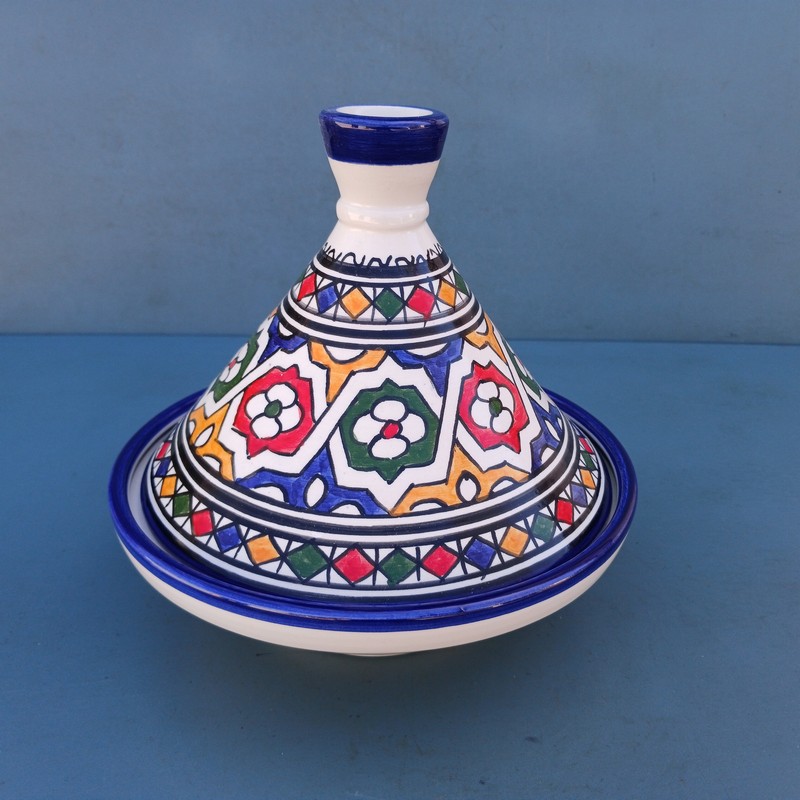 Tajine de cerámica marroquí Baraka - Imagen 4