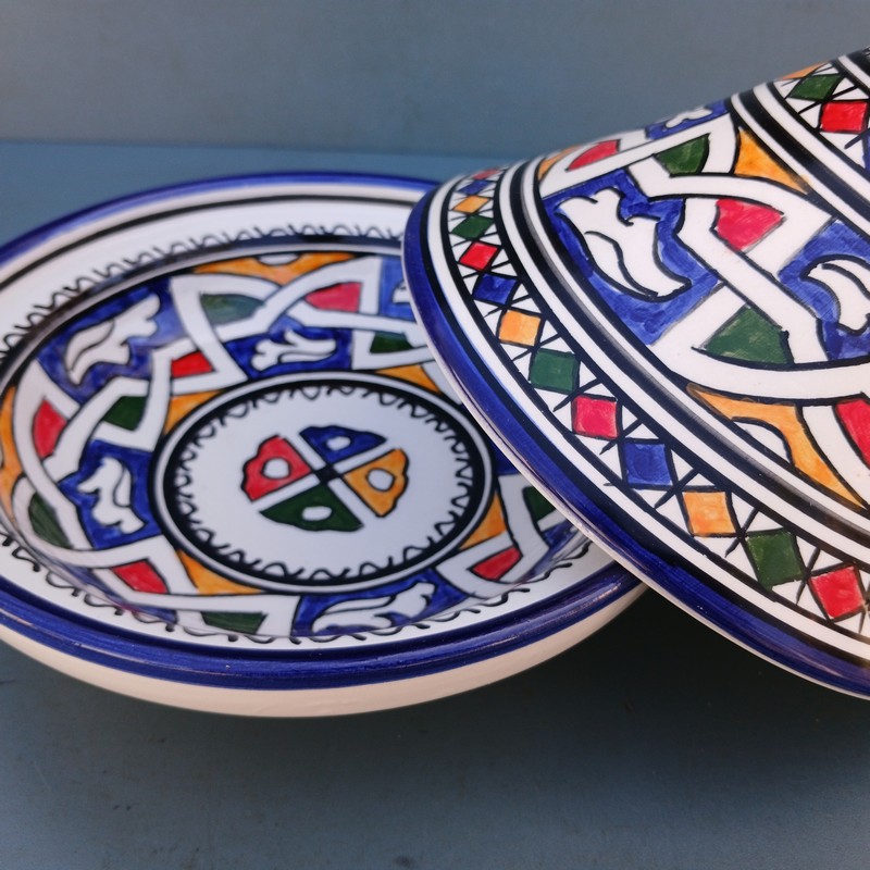 Tajine de cerámica marroquí Mogador - Imagen 4