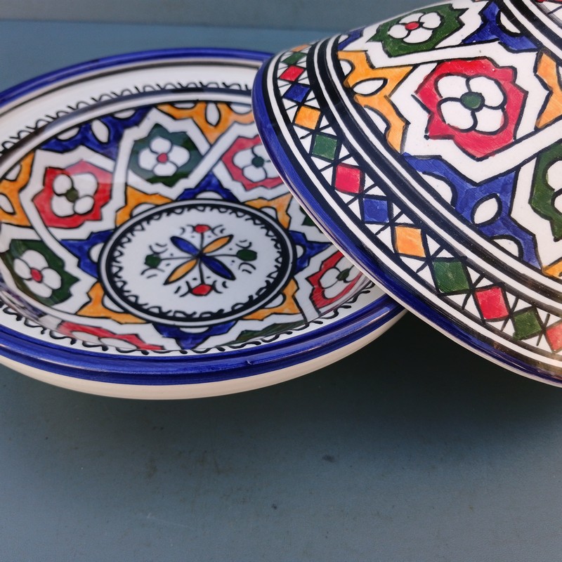 Tajine de cerámica marroquí Baraka - Imagen 5