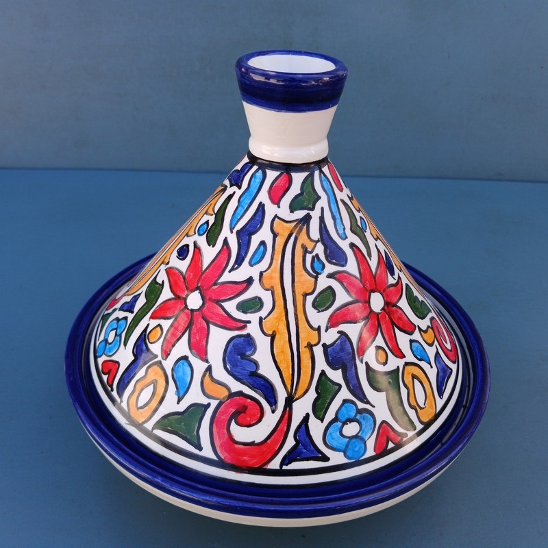 Tajine de cerámica marroquí El Bahia - Imagen 4