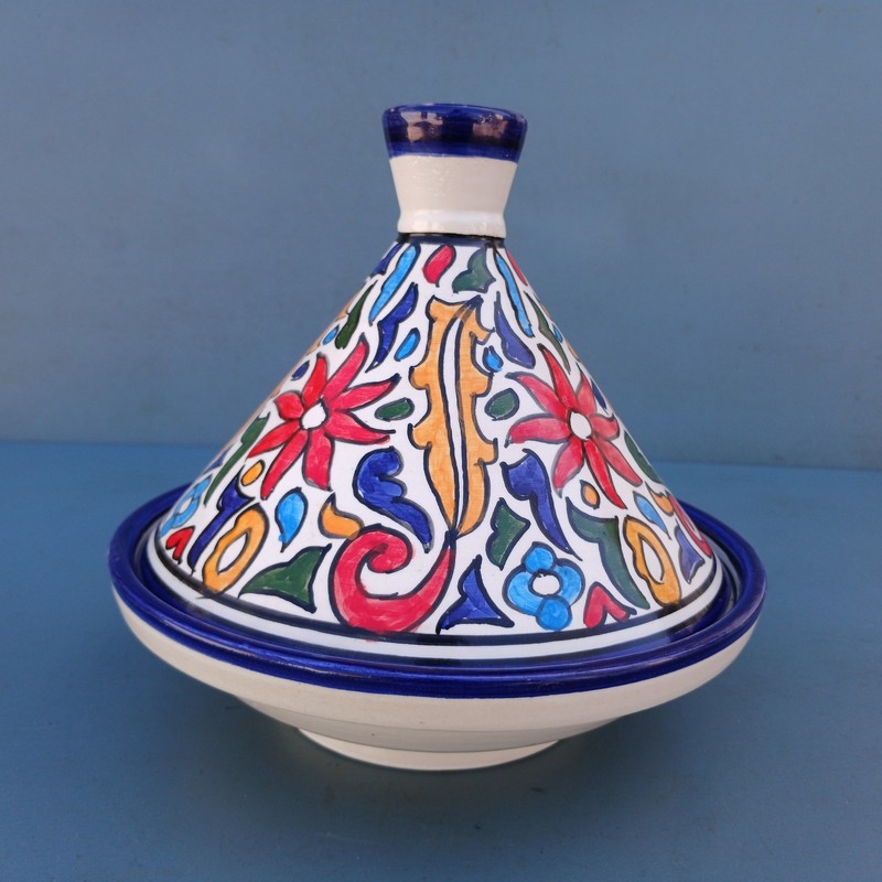 Tajine de cerámica marroquí El Bahia
