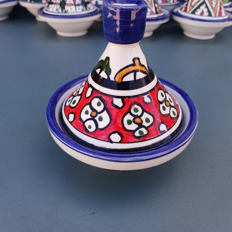 Tajine de cerámica pequeño Chelh