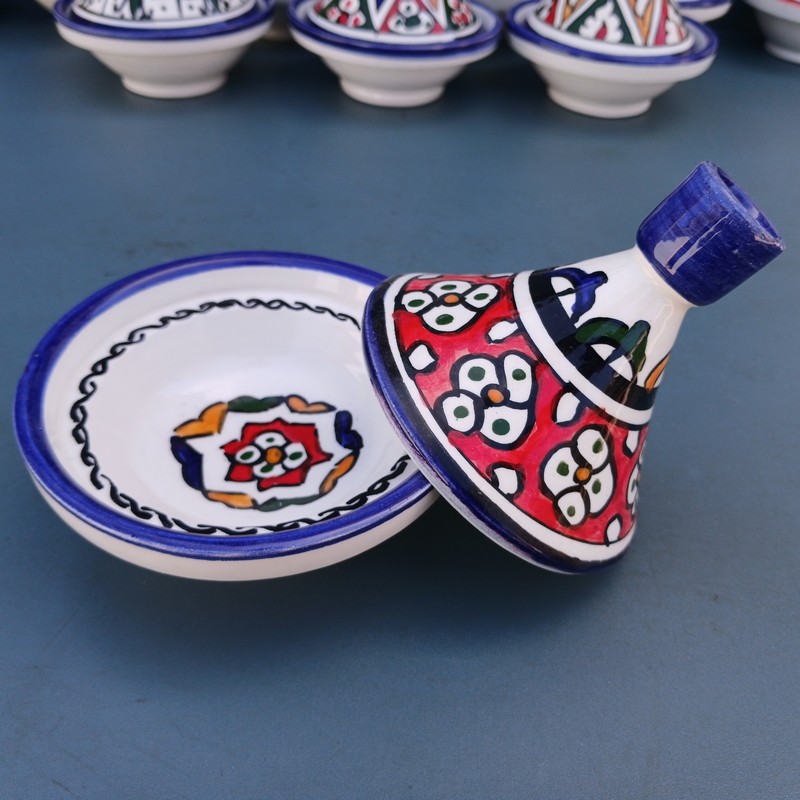 Tajine de cerámica pequeño Chelh - Imagen 2