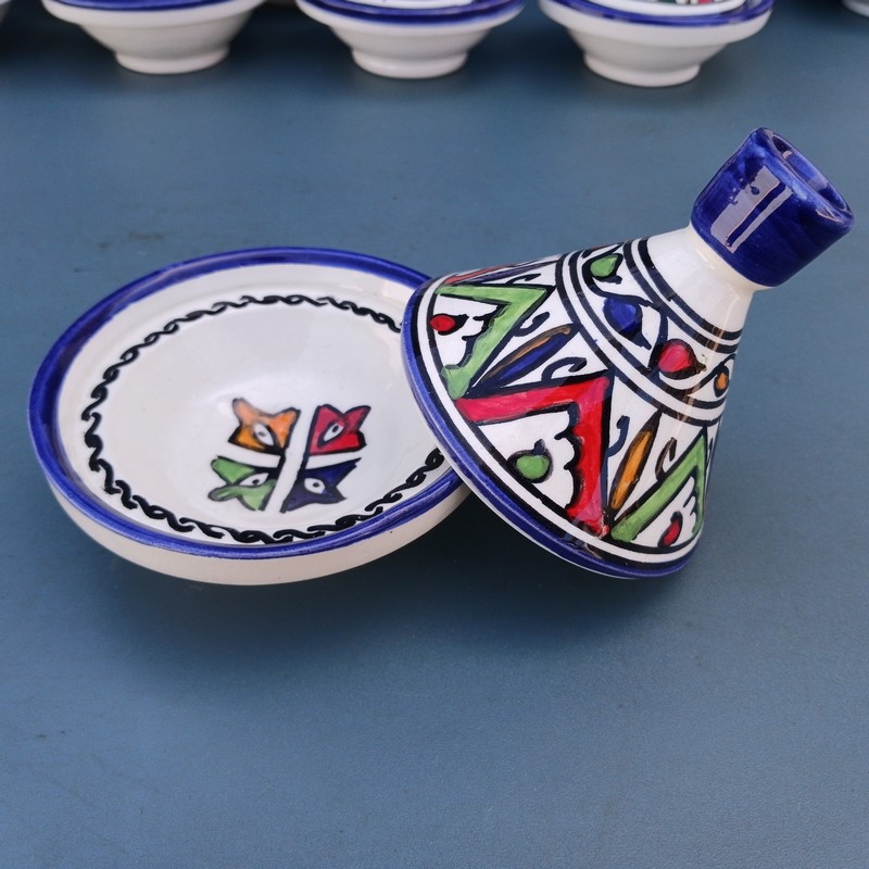 Tajine de cerámica pequeño Alwan - Imagen 2