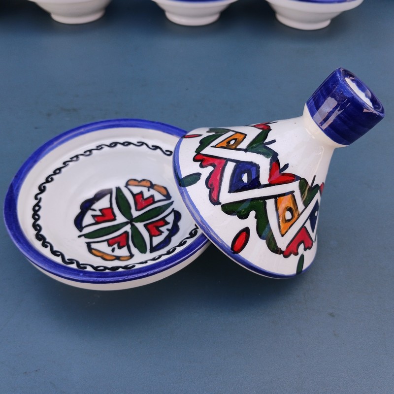 Tajine de cerámica pequeño Alif - Imagen 2
