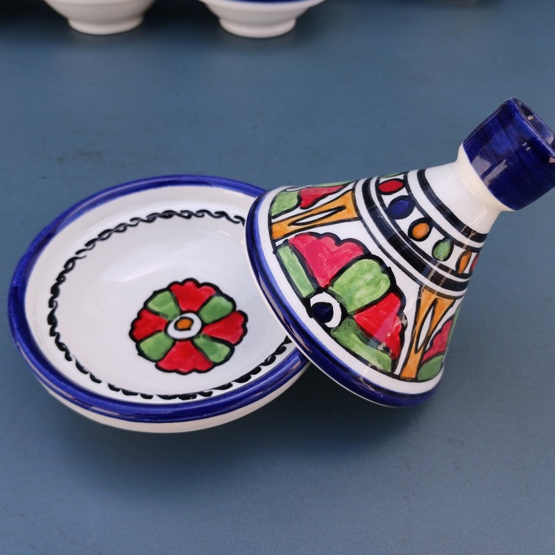 Tajine de cerámica pequeño Yebala - Imagen 2