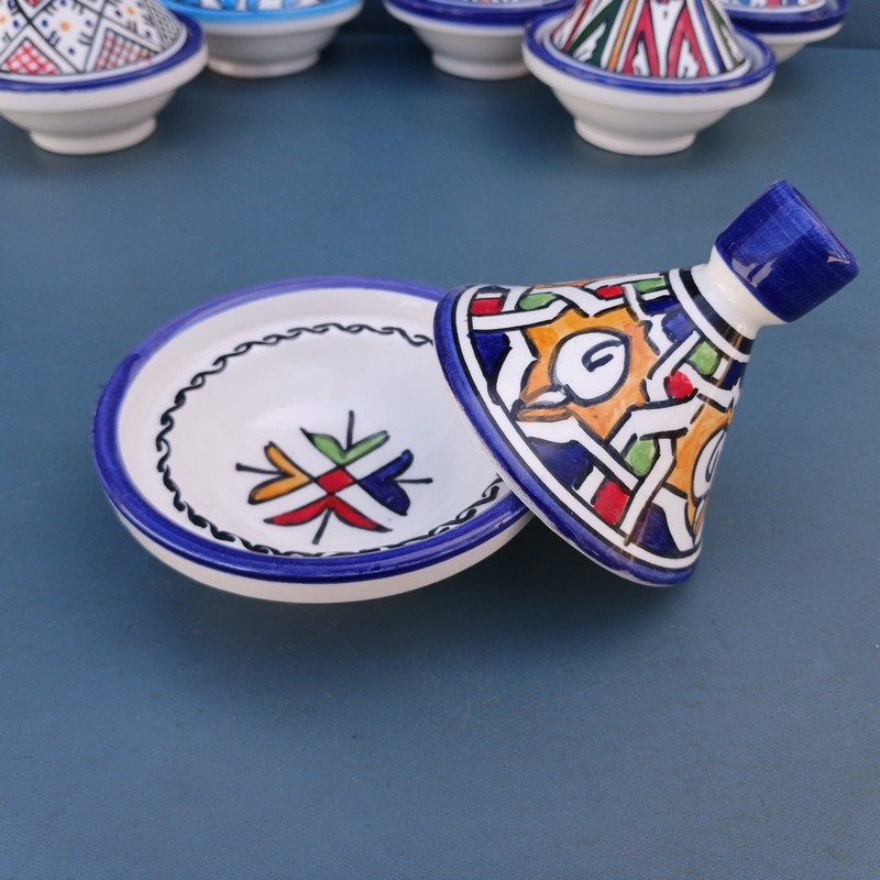 Tajine de cerámica pequeño Taroudant - Imagen 2