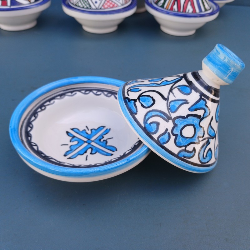 Tajine de cerámica pequeño Chaoun - Imagen 2