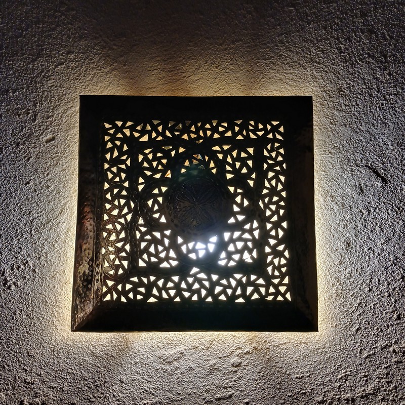 Plafón de cobre Erfoud 24cm - Imagen 2