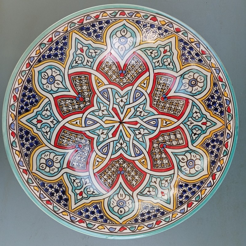 Plato de cerámica 40cm Zahara