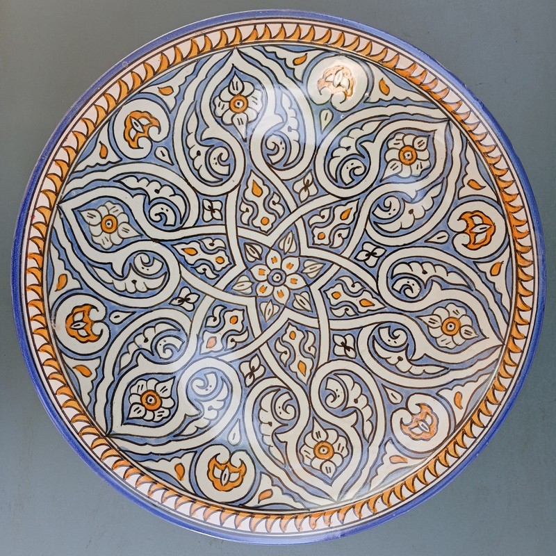 Plato de cerámica 40cm Erfoud