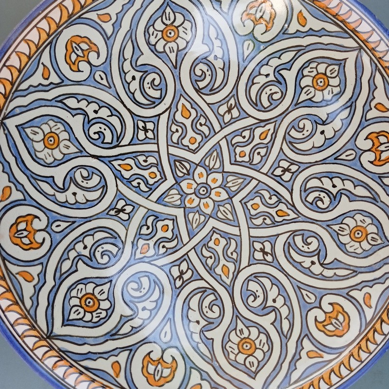 Plato de cerámica 40cm Erfoud - Imagen 4