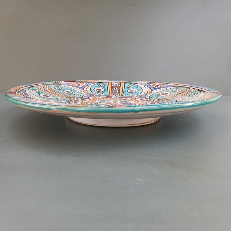 Plato de cerámica marroquí 35cm Tánger - Imagen 2
